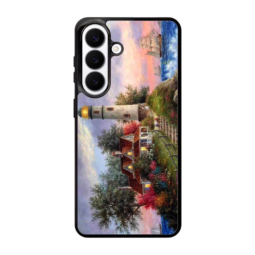 Lighthouse On Hill Art Samsung Galaxy S26 Case DC1024