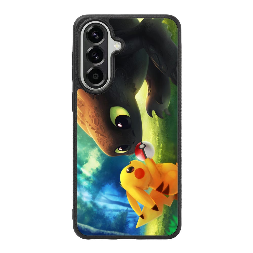 toothless and pikachu Samsung Galaxy A37 Case
