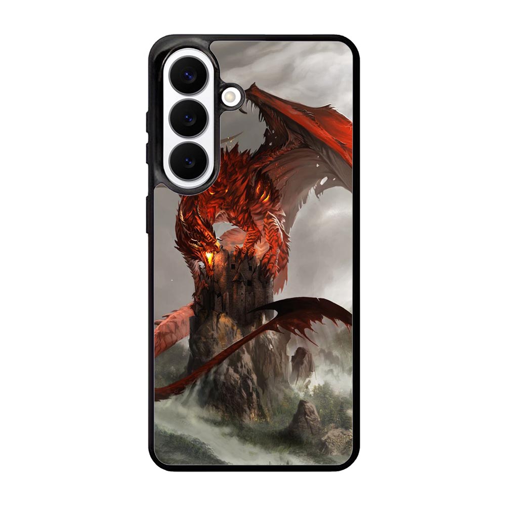 Red Dragon Wallpaper Samsung Galaxy S26 Case DC1568