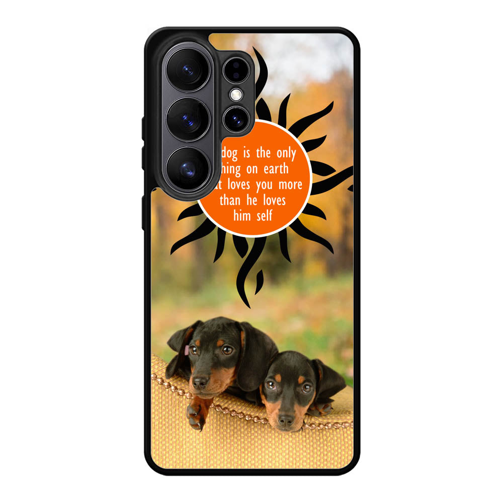 Dachshund Dog Samsung Galaxy S26 Ultra phone case