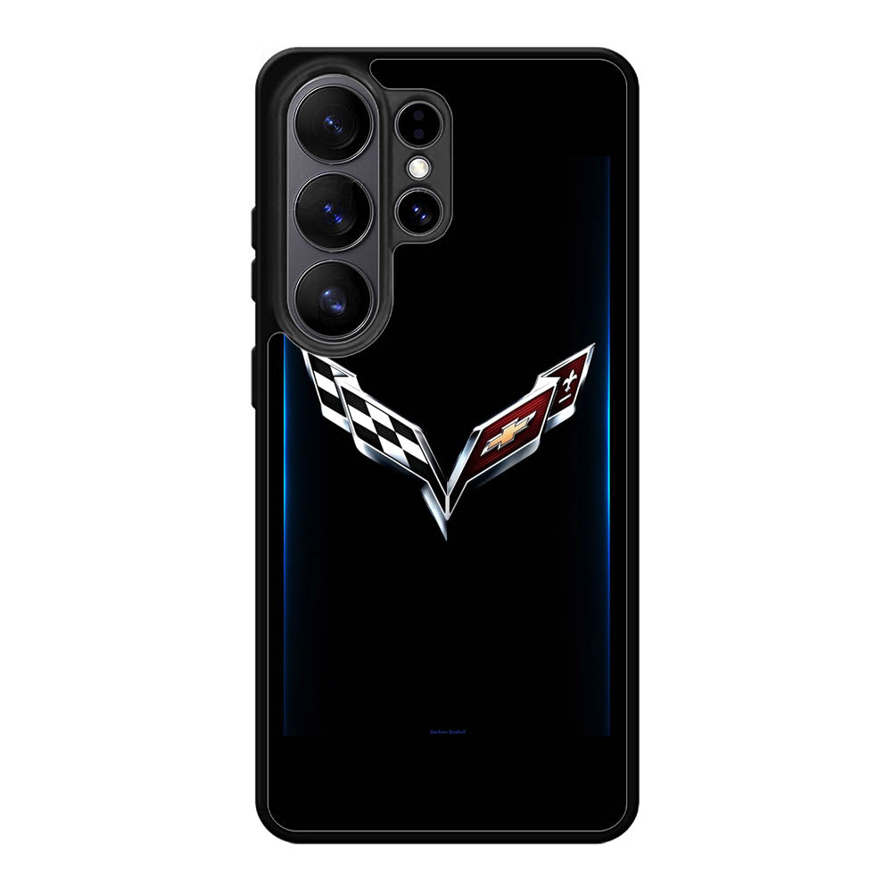 Corvette Logo 3rd Samsung Galaxy S26 Ultra phone case