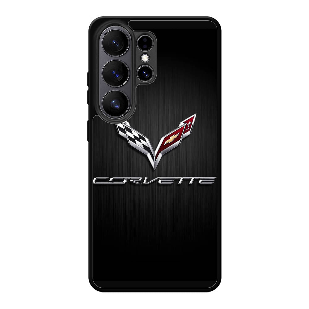 Corvette Car Logo Samsung Galaxy S26 Ultra phone case
