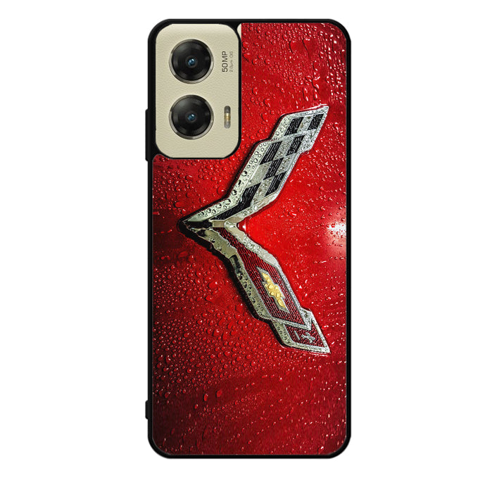 Corvette Logo Condenses Motorola Moto G Stylus 5G 2024 Case