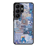 Cute Blue Picture Samsung Galaxy S26 Ultra phone case