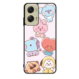 BTS Kawaii Motorola Moto G Stylus 5G 2024 Case