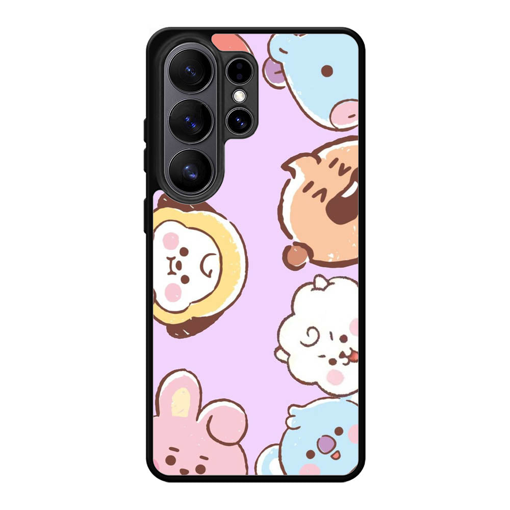 BT21 Army Samsung Galaxy S26 Ultra phone case