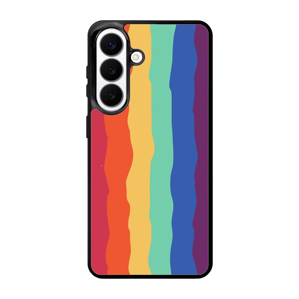 Pride Rainbow Stripes Samsung Galaxy S26 Plus phone case