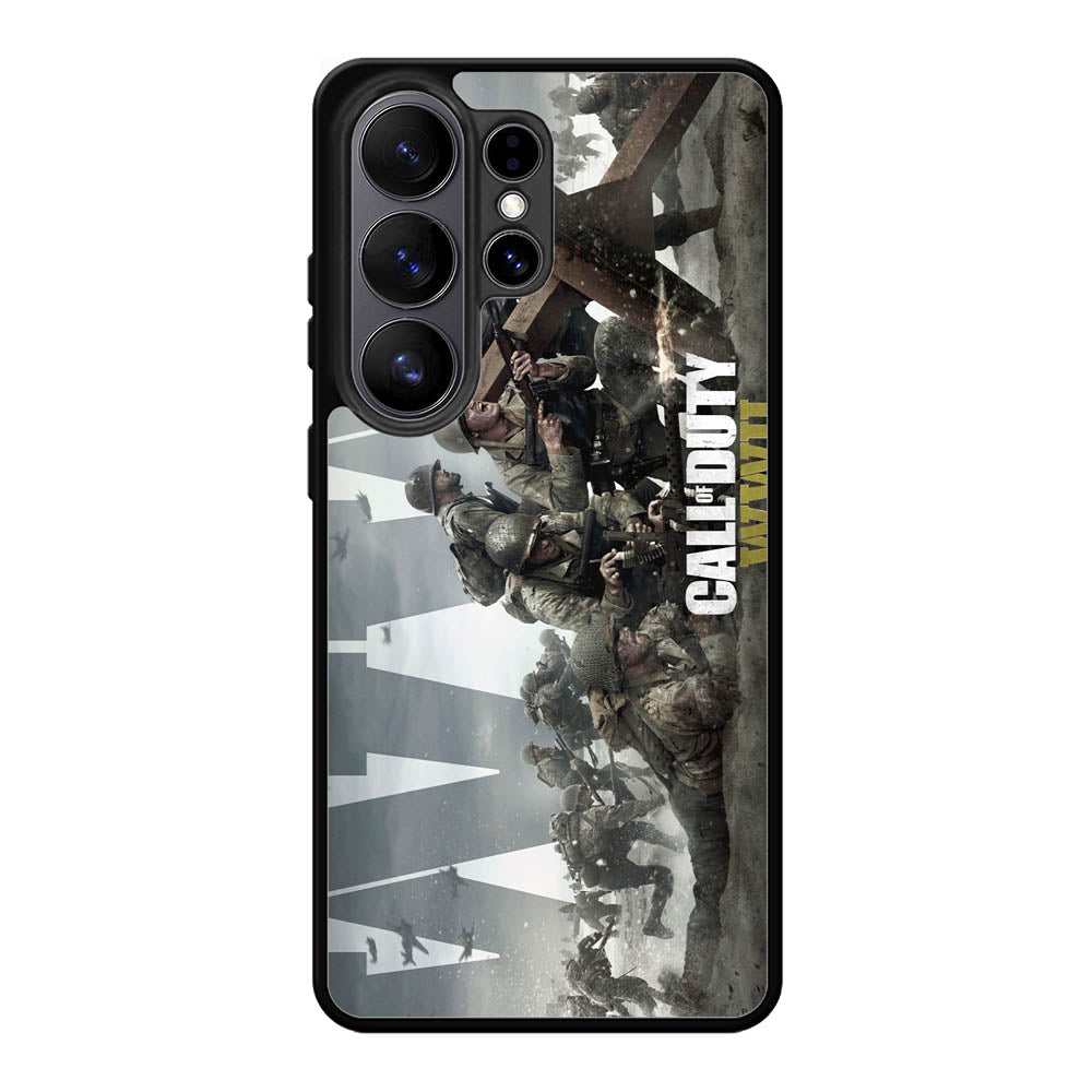 Call of Duty WWII Battle Samsung Galaxy S26 Ultra phone case