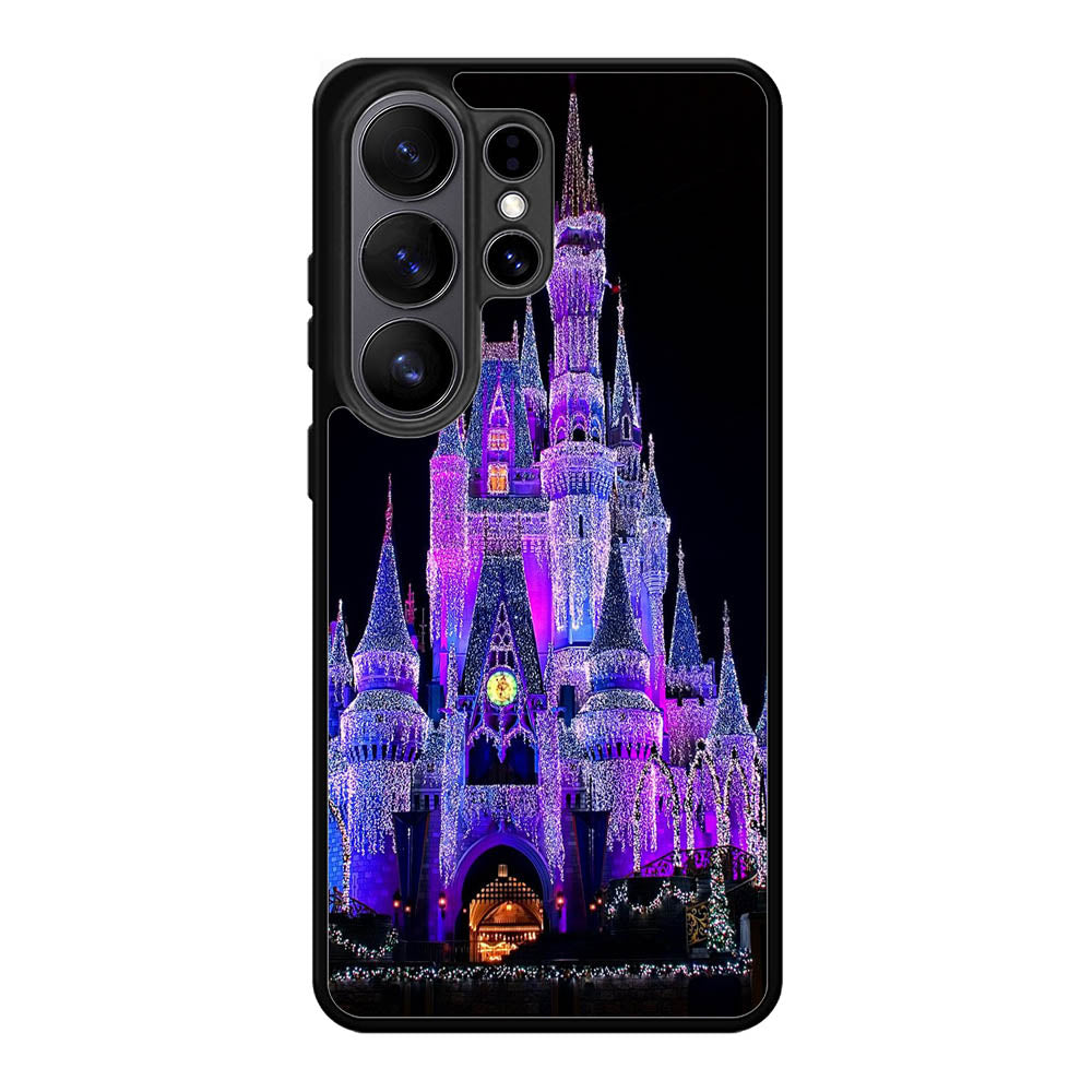 Disney Castle Night Lights 3rd Samsung Galaxy S26 Ultra phone case