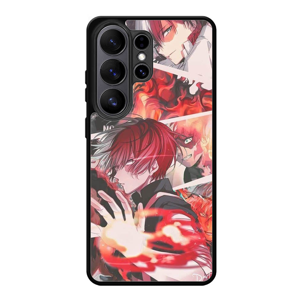 Shoto Todoroki Bnha Samsung Galaxy S26 Ultra phone case