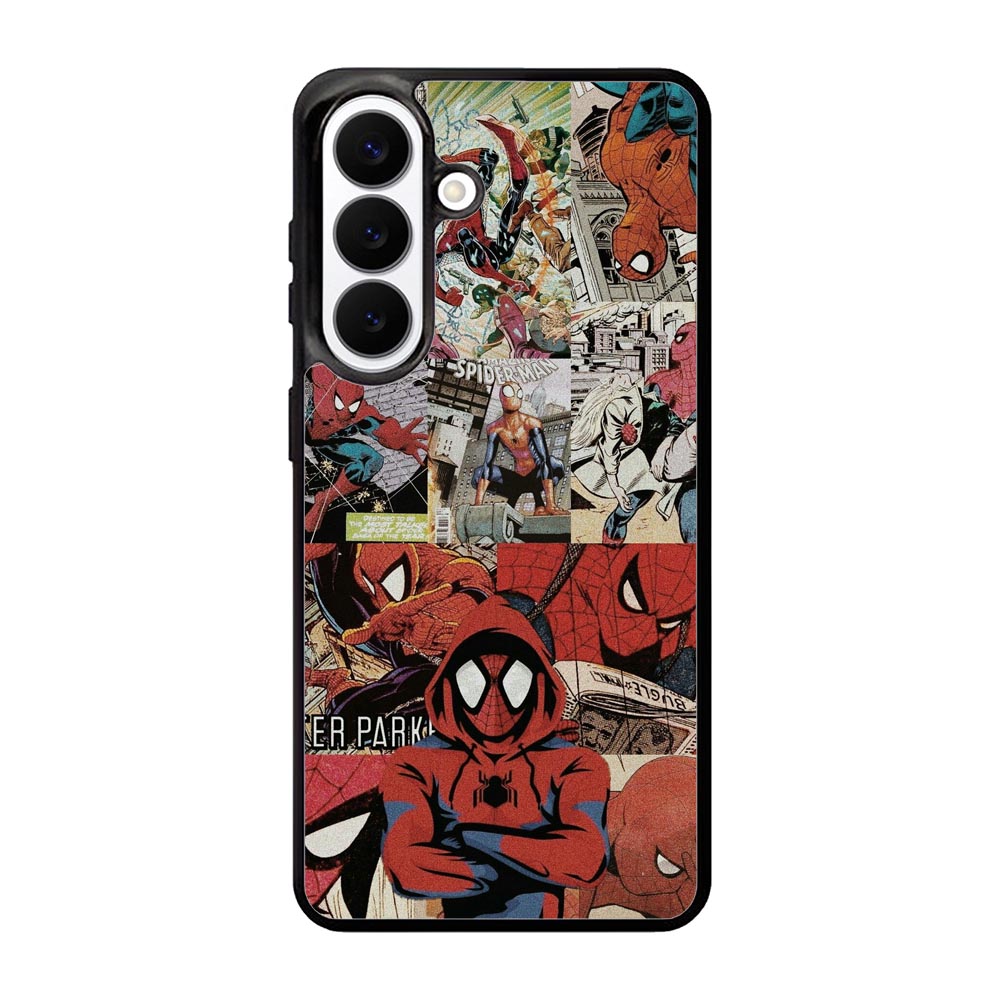 Spiderman Collage 1st Samsung Galaxy S26 phone case