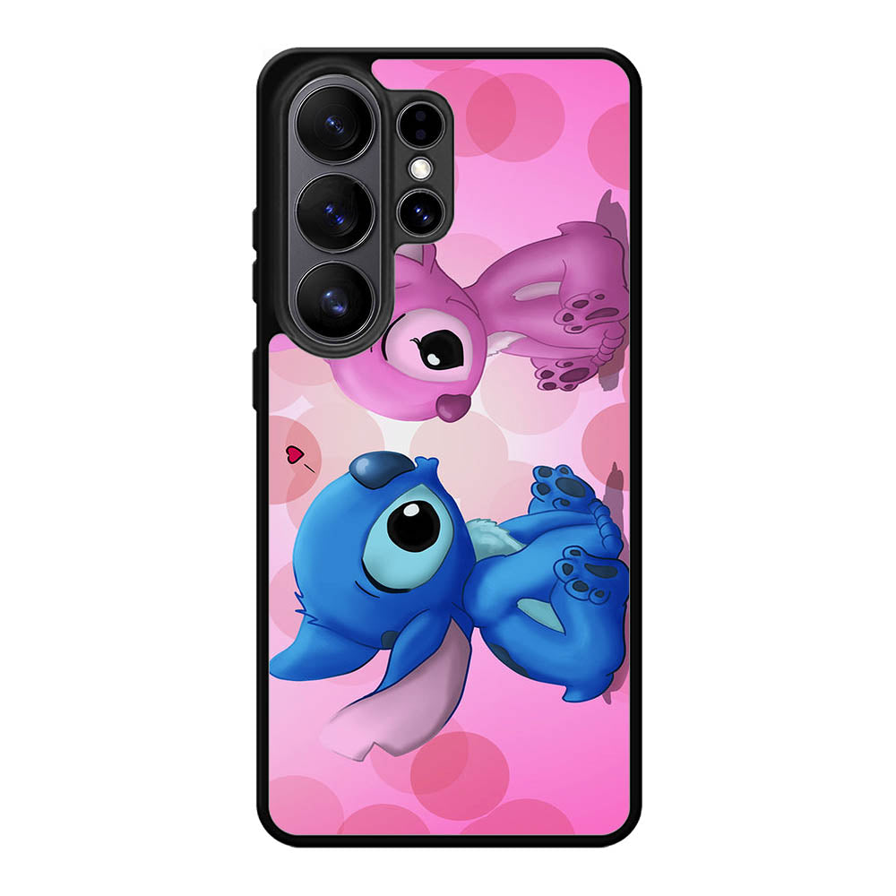 Stitch Pink And Blue 2nd Samsung Galaxy S26 Ultra phone case