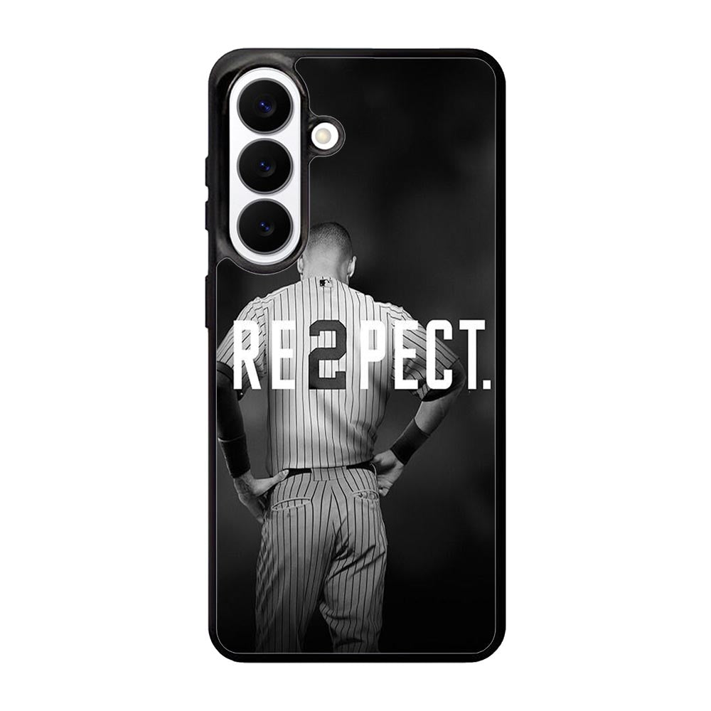 Derek Jeter Respect Samsung Galaxy S26 phone case