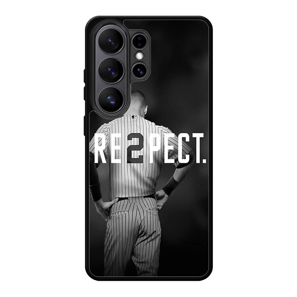 Derek Jeter Respect Samsung Galaxy S26 Ultra phone case
