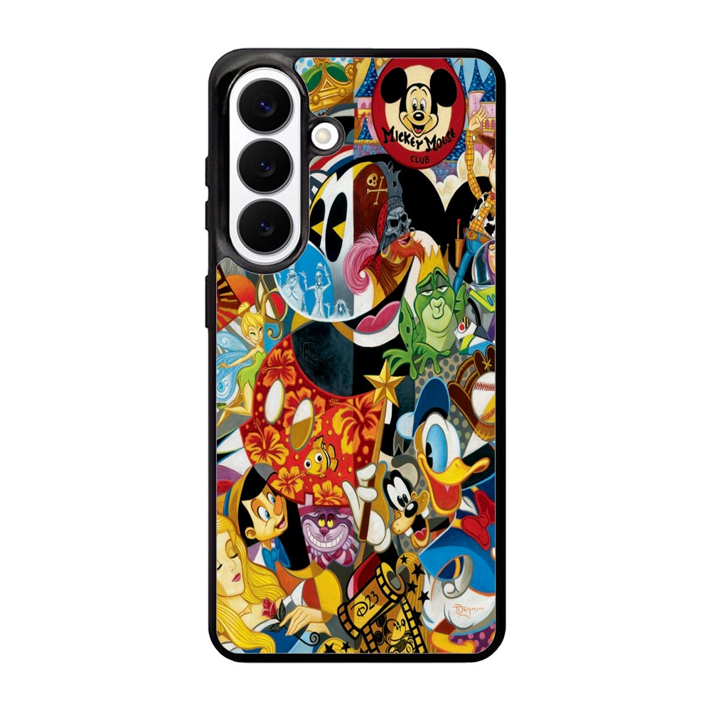 Disney Mickey Mouse Collage Samsung Galaxy S26 Plus phone case