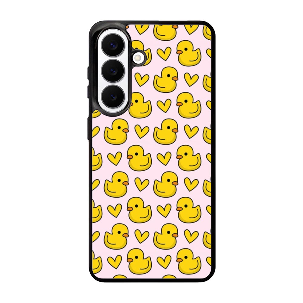 Duck in Love Samsung Galaxy S26 phone case