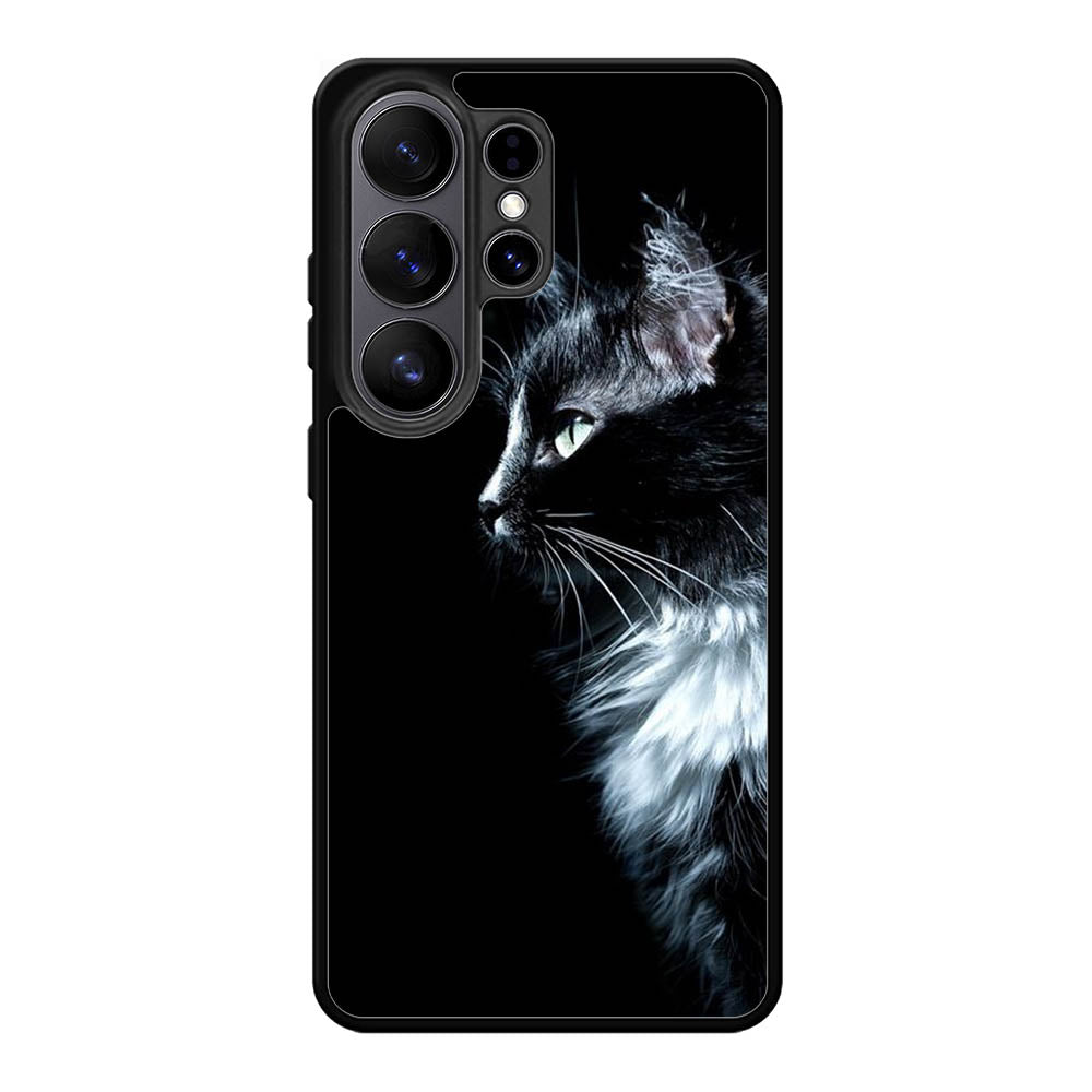 Glow Cat Samsung Galaxy S26 Ultra phone case