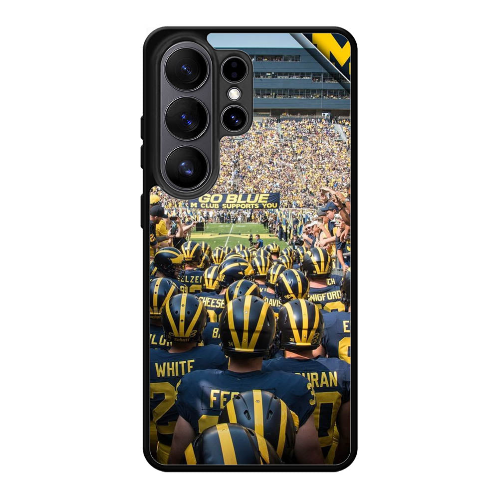 Michigan Wolverines 5th Samsung Galaxy S26 Ultra phone case