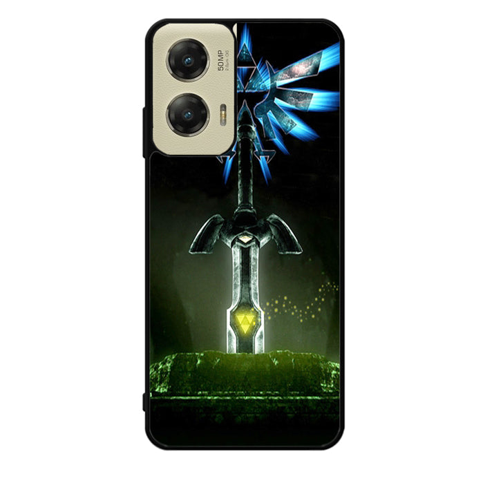 Eagle Triforce Black Legend of Zelda Motorola Moto G Stylus 5G 2024 Case