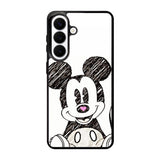 Mickey Mouse Hand Drawing Samsung Galaxy S26 phone case
