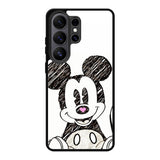 Mickey Mouse Hand Drawing Samsung Galaxy S26 Ultra phone case