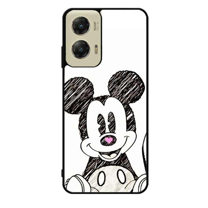 Mickey Mouse Hand Drawing Motorola Moto G Stylus 5G 2024 Case