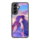 Anime Asuna Yuuki Kirito Sinon SAO Samsung Galaxy A37 Case