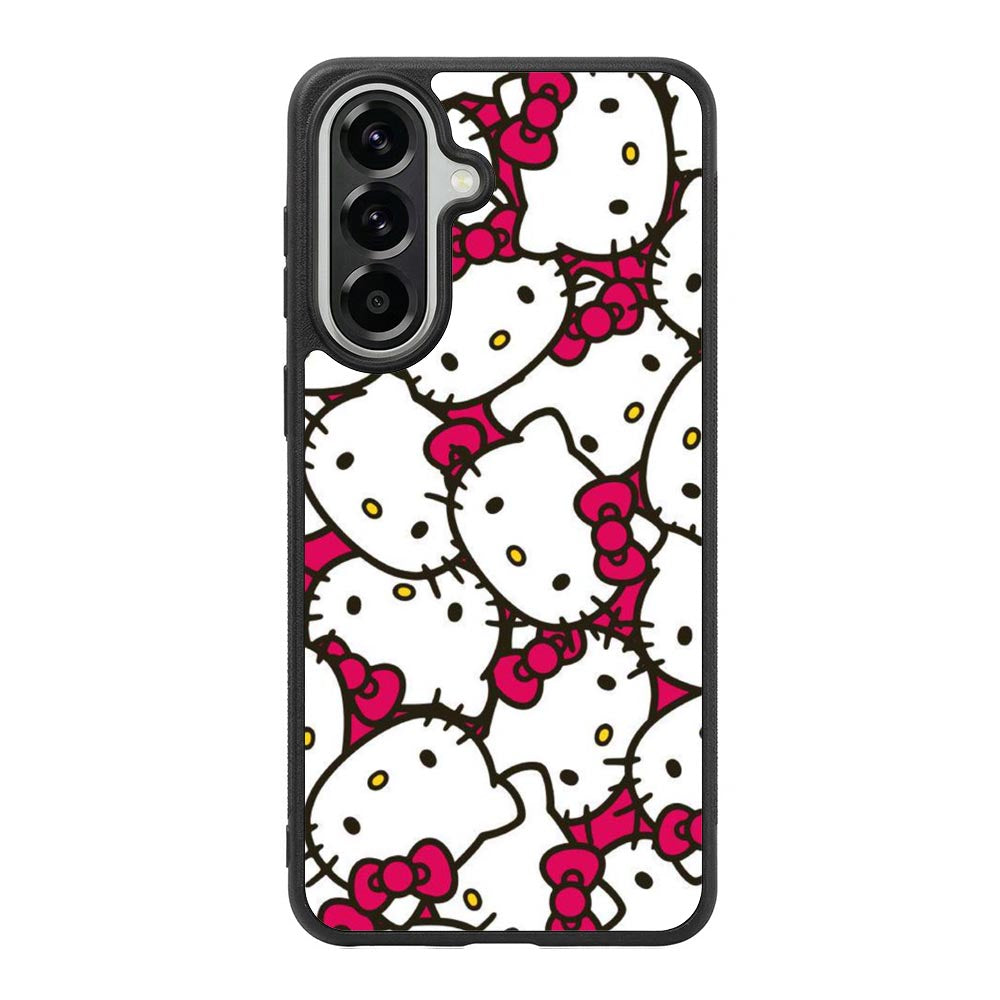 Hello Kitty Face Pattern Samsung Galaxy A37 Case