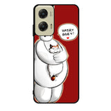 Cat and Baymax Hairy Baby Motorola Moto G Stylus 5G 2024 Case