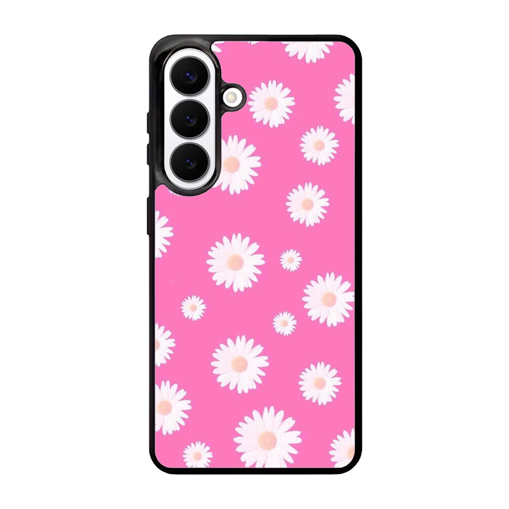 Pink Daisy Samsung Galaxy S26 Case DC1433