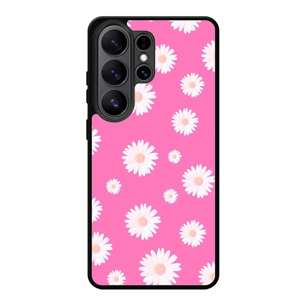 Pink Daisy Samsung Galaxy S26 Ultra Case DC1433