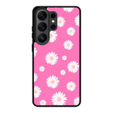Pink Daisy Samsung Galaxy S26 Ultra phone case