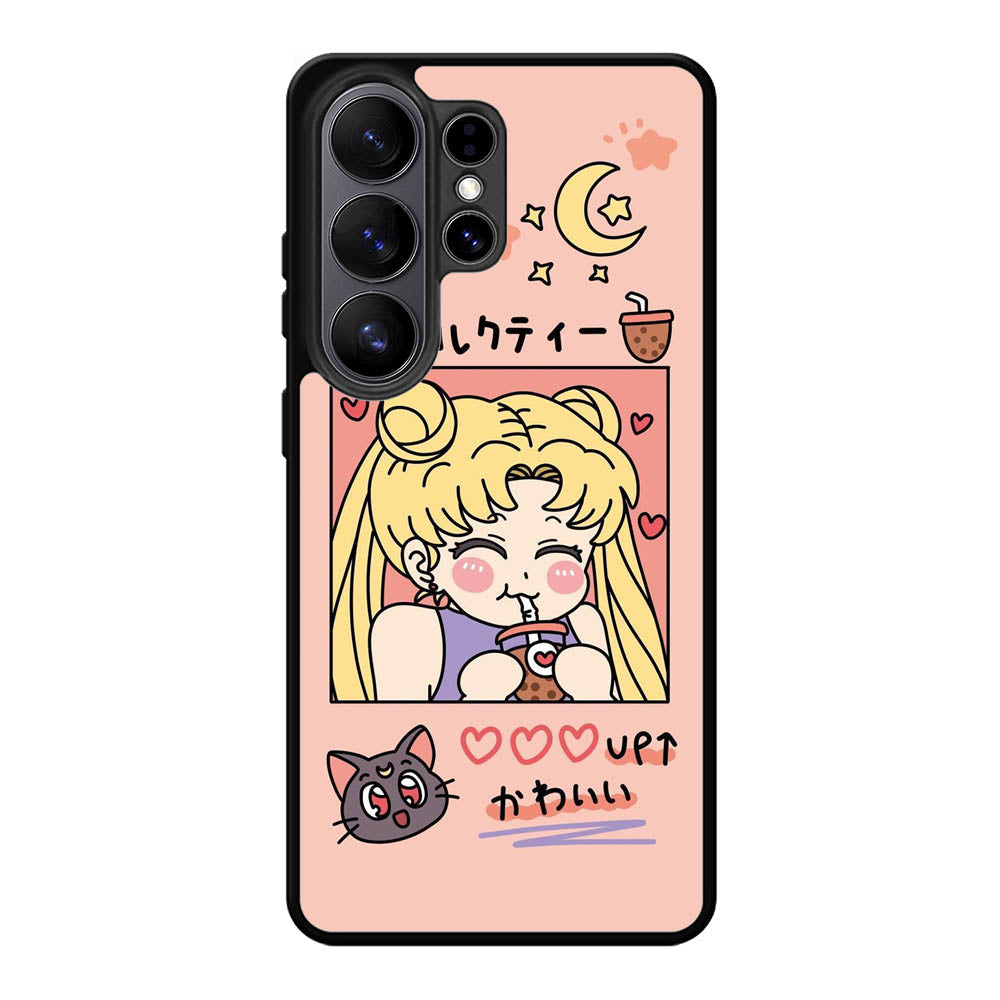 Sailor Moon Kawaii Samsung Galaxy S26 Ultra phone case