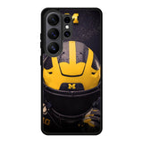 Michigan Wolverines Helmet Samsung Galaxy S26 Ultra phone case with DC1153 design