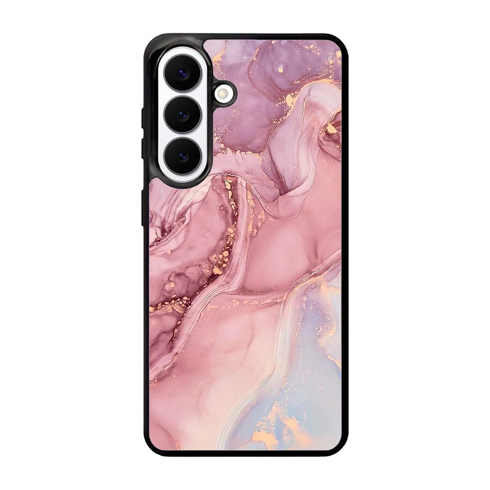 Pink Marble Samsung Galaxy S26 phone case
