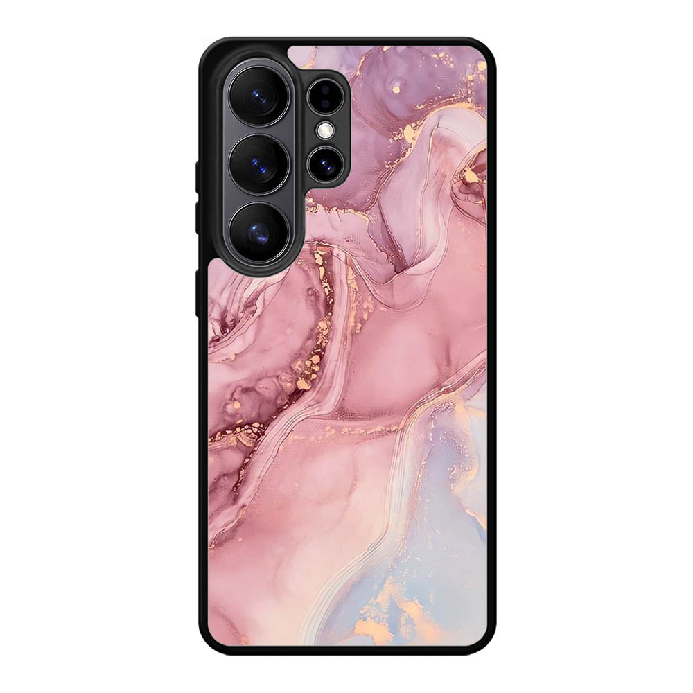 Pink Marble Samsung Galaxy S26 Ultra phone case
