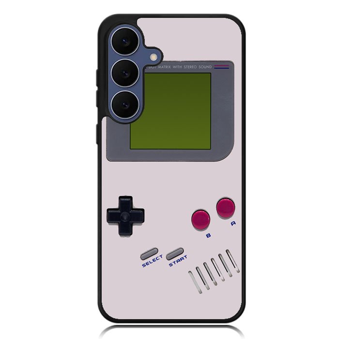 Classic Retro White Milk Gameboy Case Samsung Galaxy S25 FE DC0364