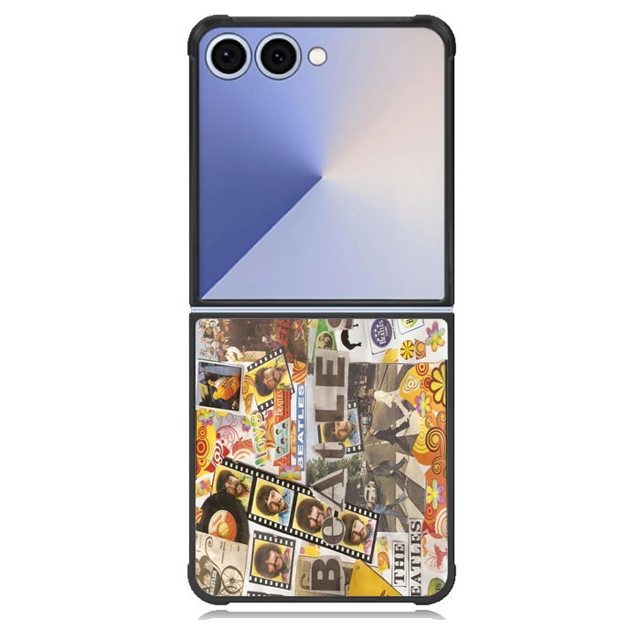 The Beatles Collage Case Samsung Galaxy Z Flip 7 Case DC1846
