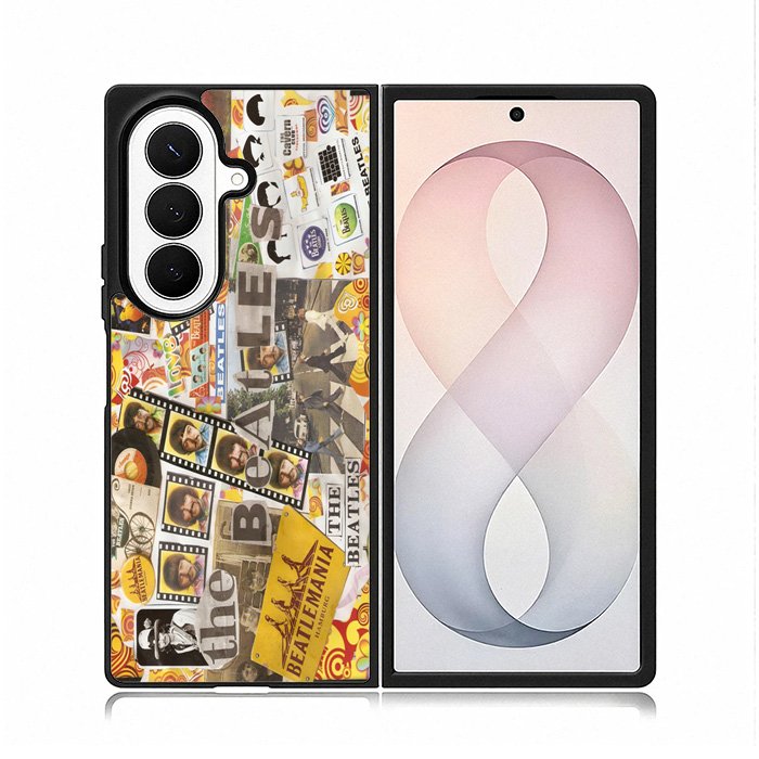 The Beatles Collage Case Samsung Galaxy Z Fold 8 Ultra Case DC1846