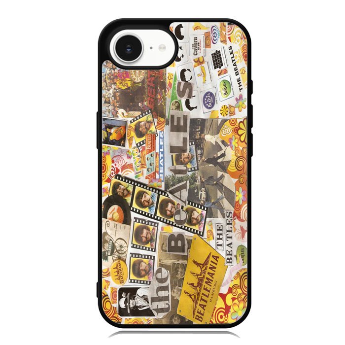 The Beatles Collage Case iPhone 16e Case DC1846