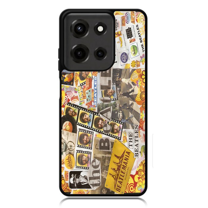 The Beatles Collage Case Motorola Moto G Power 5G 2025 DC1846