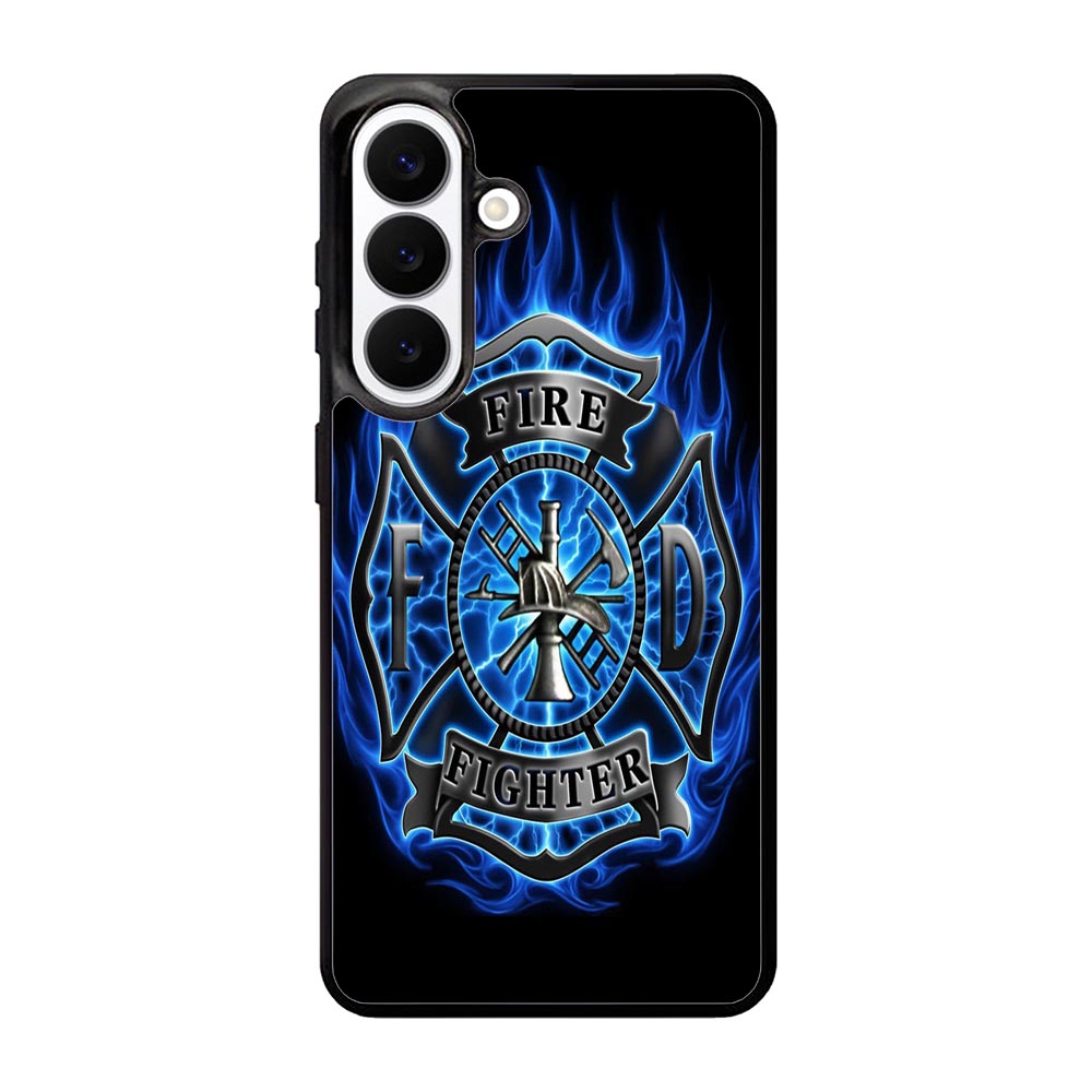 Fire Fighter Case Samsung Galaxy S26 phone case with DC0637 design