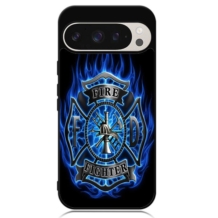 Fire Fighter Case Google Pixel 9 | Google Pixel 9 Pro Case DC0637