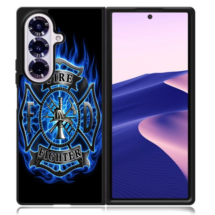 Fire Fighter Case Samsung Galaxy Z Fold 7 Case DC0637