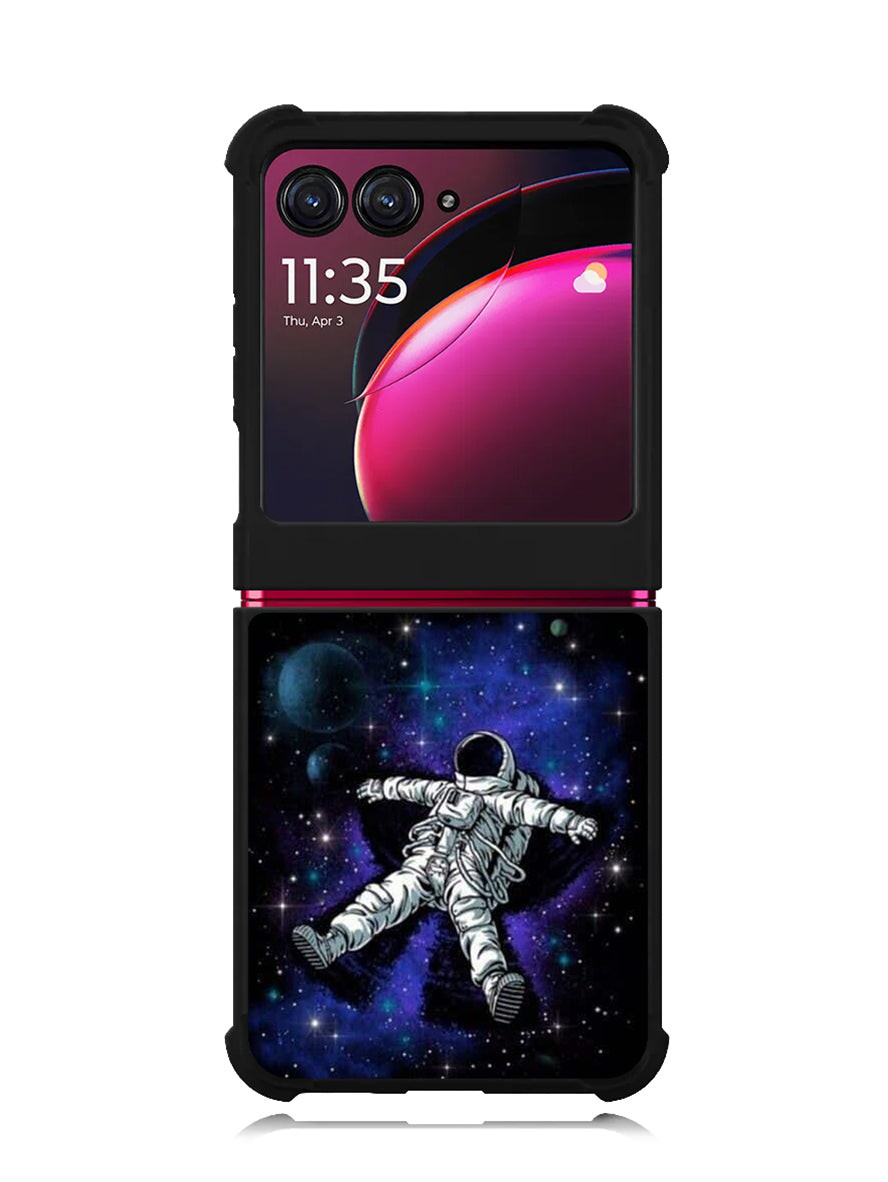 Astro Relax In Space Motorola Moto Razr Plus 2023 , Moto Razr+ 2023 Case