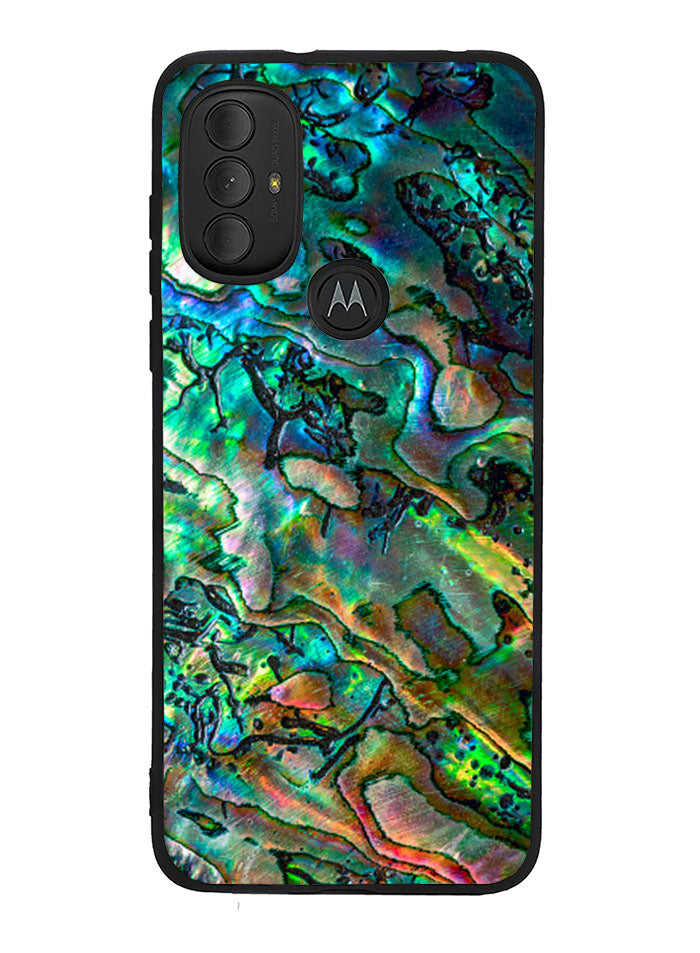 Luxury Blue Abalone Motorola Moto G Pure 2021 , Moto G Power 2022 Case