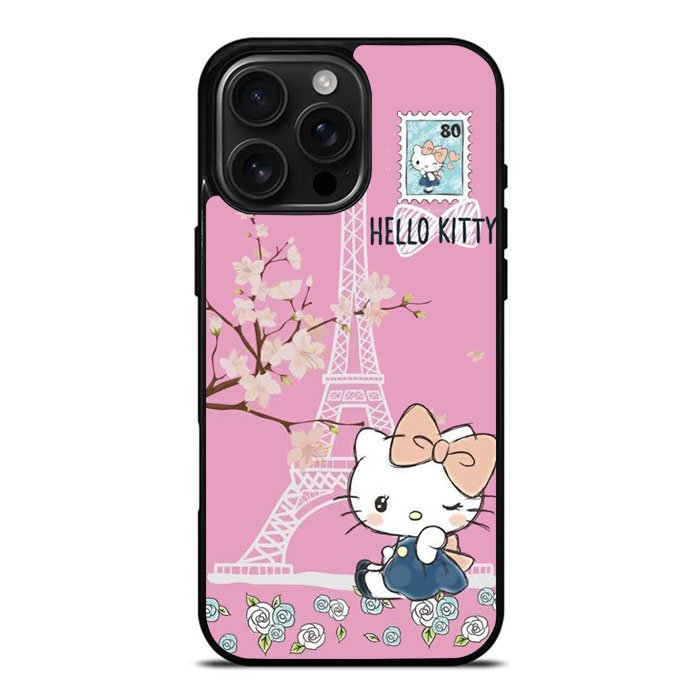 Hello Kitty Eiffel iPhone 16 Pro Max Case DC0835