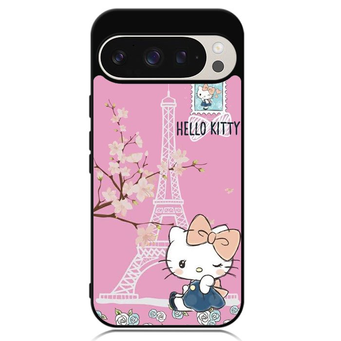 Hello Kitty Eiffel Google Pixel 9 | Google Pixel 9 Pro Case DC0835