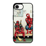Funny Spiderman And Deadpool iPhone 17e Case DC0668