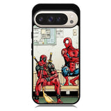 Funny Spiderman And Deadpool Google Pixel 10 | Google Pixel 10 Pro Case DC0668